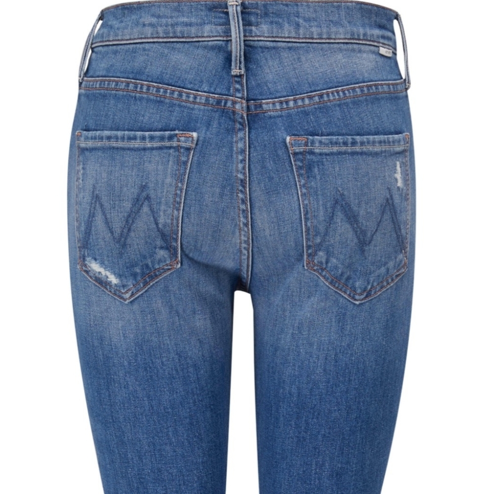 MOTHER Mid Rise Dazzler Ankle Jeans, Size 30